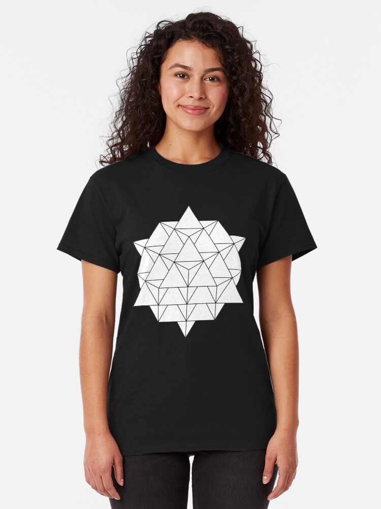 Alternate view of 64 Tetrahedron Classic T-Shirt