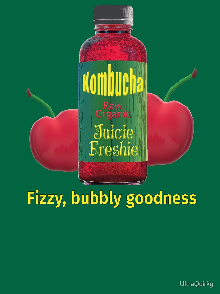 Kombucha. Fizzy Bubbly Goodness. by UltraQuirky
