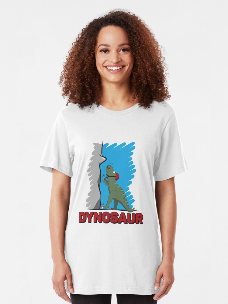 Alternative Ansicht von Dynosaur - Climbing & Boulder Slim Fit T-Shirt