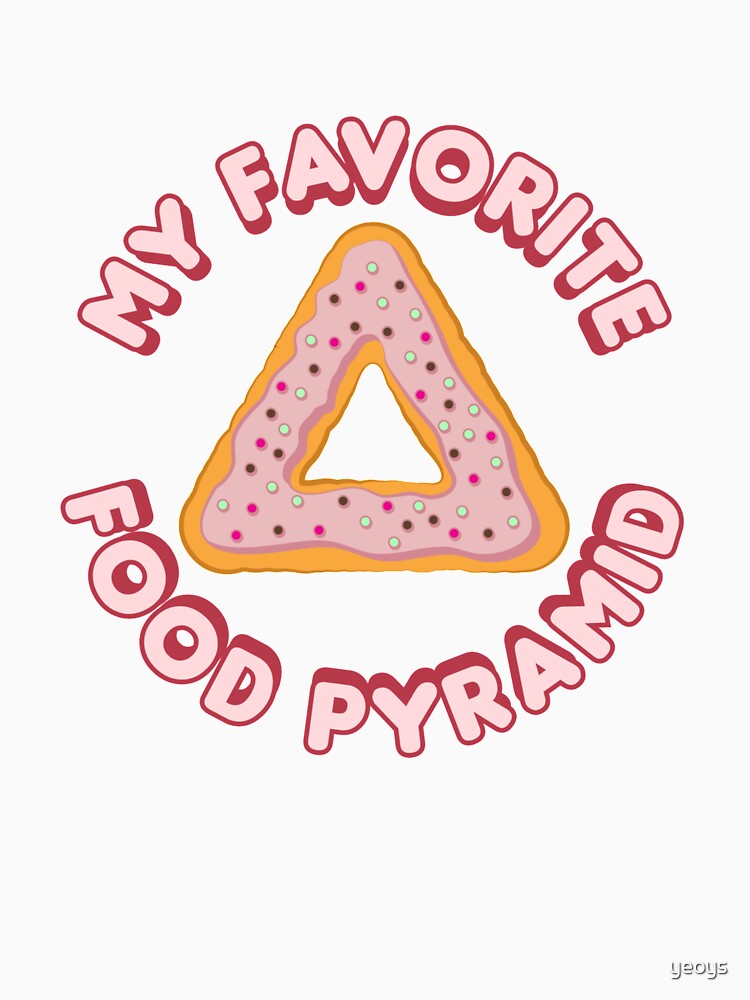 Donut Fan - My Favorit Food Pyramid von yeoys