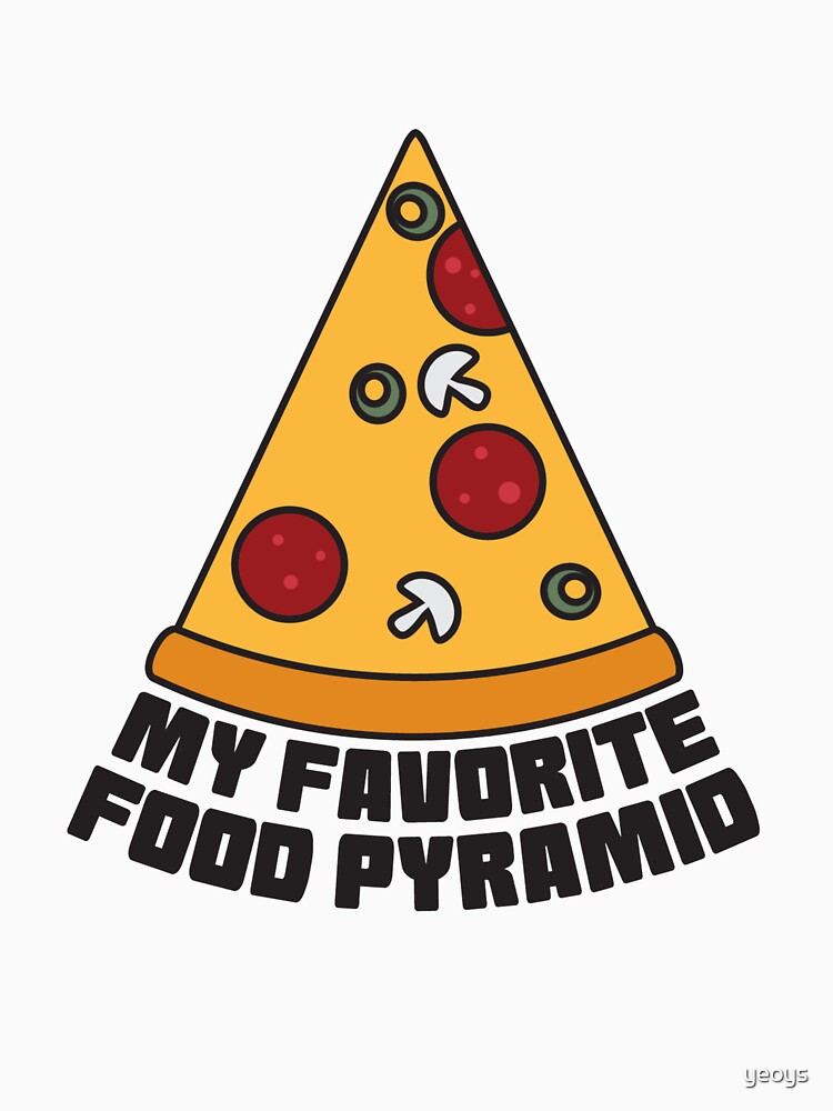 Pizza Party - My Favorit Food Pyramid von yeoys