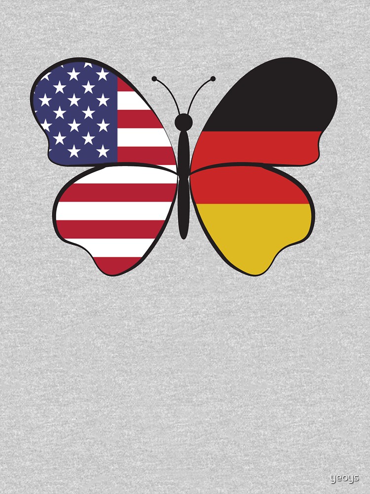 USA Germany Butterfly - Dual Citizenship von yeoys