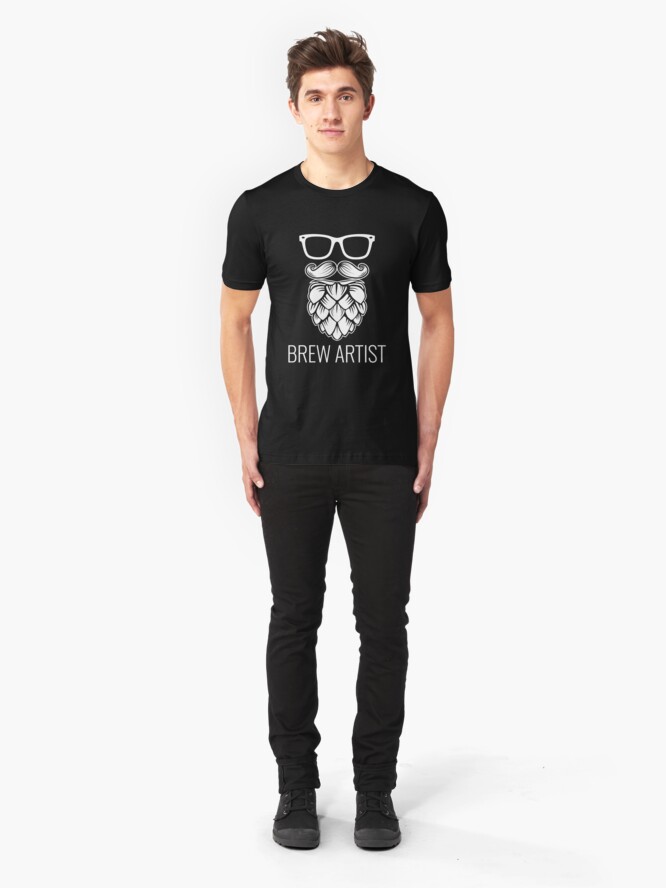 Alternative Ansicht von Brew Artist - Craft Beer Slim Fit T-Shirt