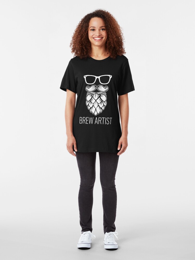 Alternative Ansicht von Brew Artist - Craft Beer Slim Fit T-Shirt
