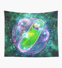 Pickle Rick in Space | Rick and Morty | Flower of Life Tapestry