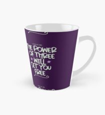Charmed 1998 The Power of Three Typography Design Tall Mug
