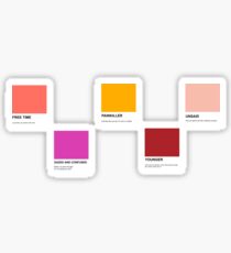 Ruel Pantone Sticker Pack 2 Sticker