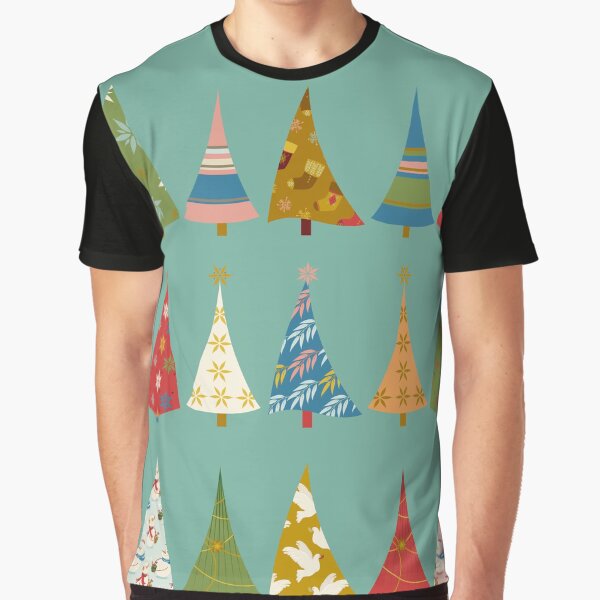 Christmas Trees Graphic T-Shirt