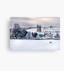Walk To Church Metal Print