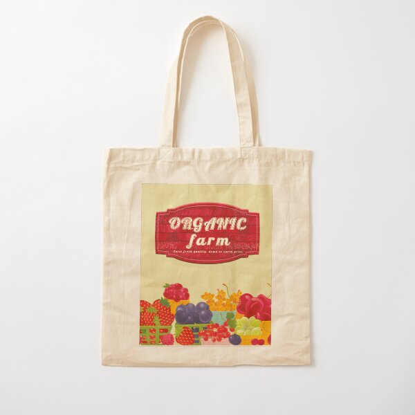 Organic Farm Cotton Tote Bag