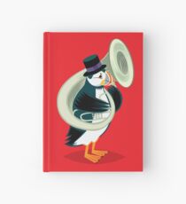 Puffin On A Tuba Hardcover Journal