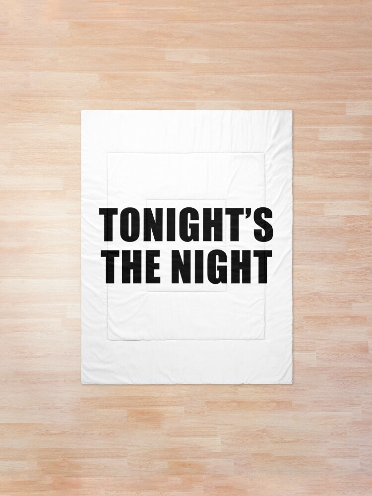 Alternate view of Tonight's The Night Comforter