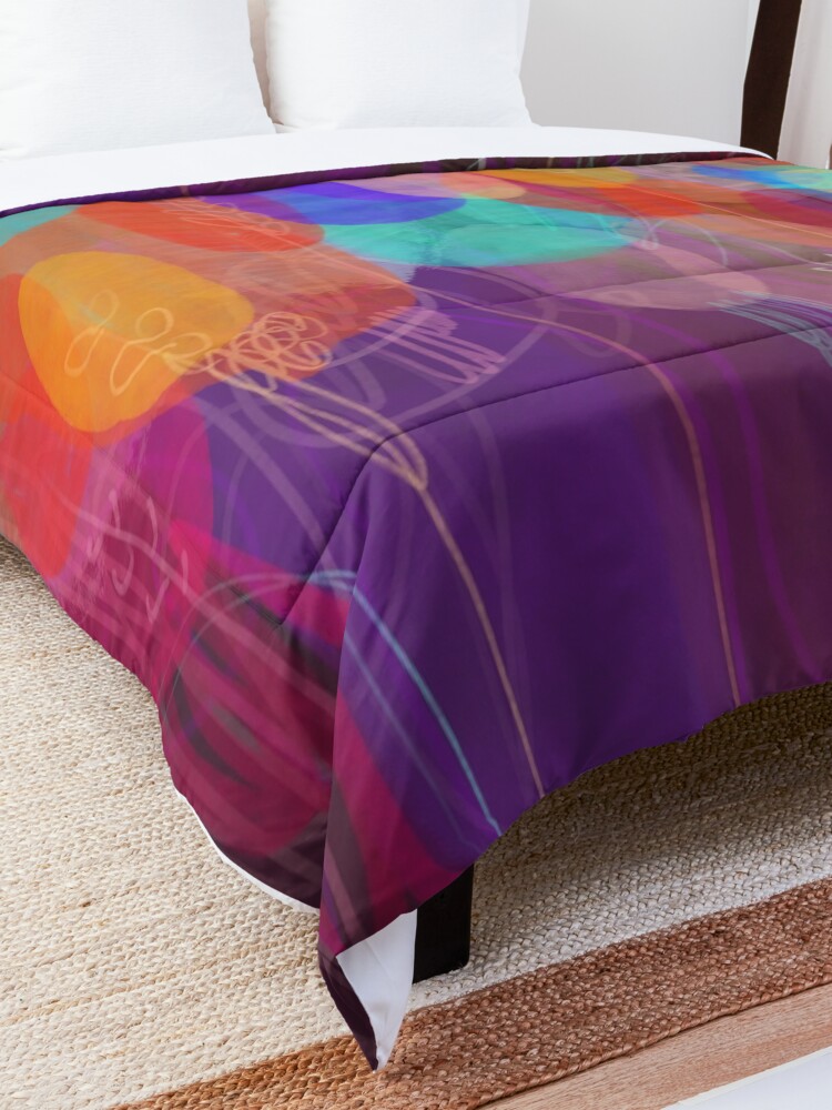 Alternate view of Autumn Trees Comforter