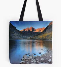 Sunrise at Maroon Lake Tote Bag