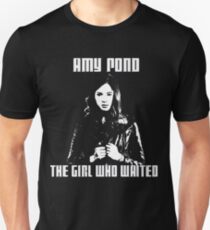 Amy Pond The Girl Who Waited Slim Fit T-Shirt