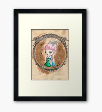 Marie with Tea Framed Print