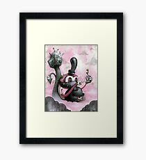 Hide & Sneak Framed Print