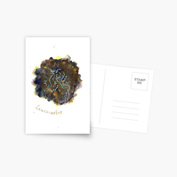Leuconostoc Greeting Card Postcard