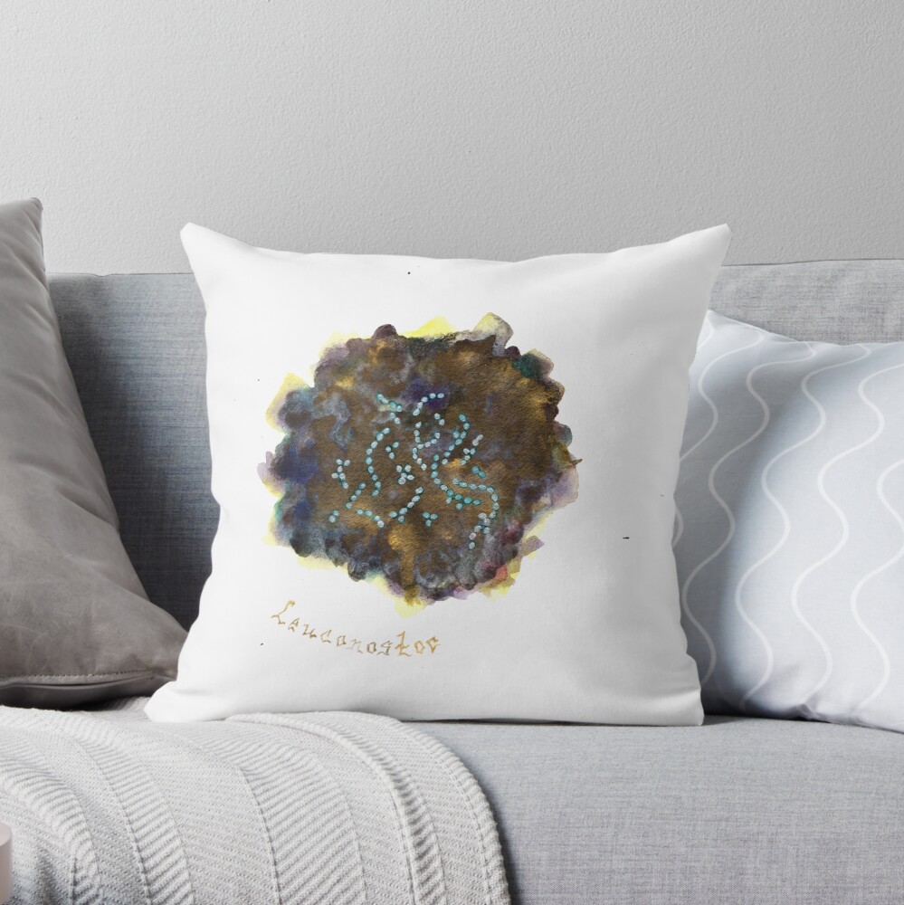 Leuconostoc Art Prints Throw Pillow