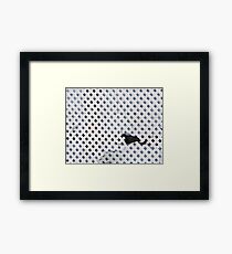 Flawed Fence Framed Print