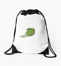 Greg's Frog Jason Funderburker Drawstring Bag