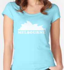 MELBOURNE Women's Fitted Scoop T-Shirt