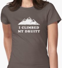 I Climbed Mt Druitt Women's Fitted T-Shirt