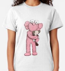 Pink Kaws Original Classic T-Shirt