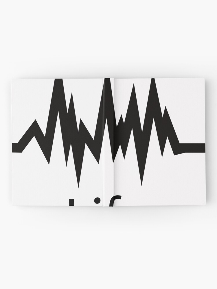 Life Has Ups And Downs Hardcover Journal By Mindfulstoic Redbubble