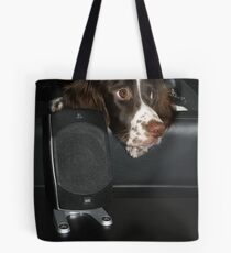 Chilling to Tunes Tote Bag