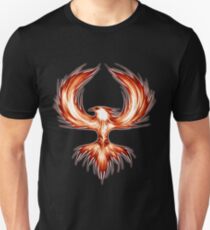 The Mythical Phoenix (flame) Unisex T-Shirt