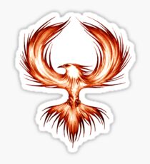 The Mythical Phoenix (flame) Sticker
