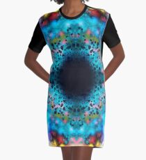 Deep minds Graphic T-Shirt Dress