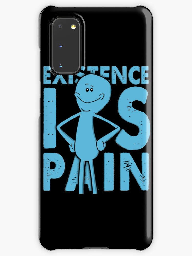 Existence Is Pain Mr Meeseeks Case Skin For Samsung Galaxy By
