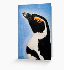 Jackass Penguin - ACEO Greeting Card
