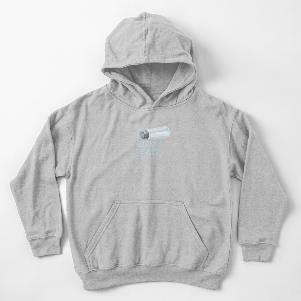 Braucht Salz Kinder Hoodie