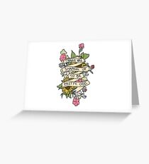 "Things Are Shaping Up To Be Pretty. Odd." Greeting Card