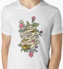 "Things Are Shaping Up To Be Pretty. Odd." Men's V-Neck T-Shirt