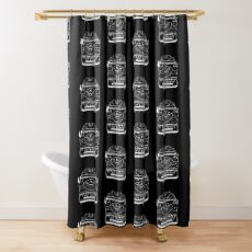 Storytelling of Ravens (RAVEN CAFE) Shower Curtain