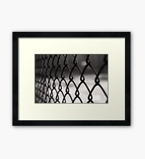 Fence Framed Print