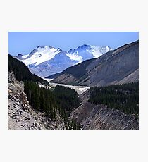 Columbia Icefield and Athabaska River Photographic Print