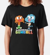 Gumball and Darwin Handshake Slim Fit T-Shirt