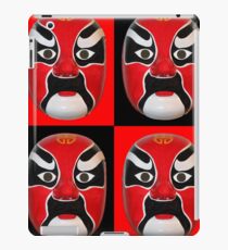 Chinese Mask Pattern #2 iPad Case/Skin