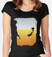 ...And the Gunslinger followed Women's Fitted Scoop T-Shirt