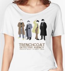Trenchcoat Detective Agency Women's Relaxed Fit T-Shirt