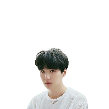 Download Jin BTS Cute Black Hair With White Shirt Wallpaper