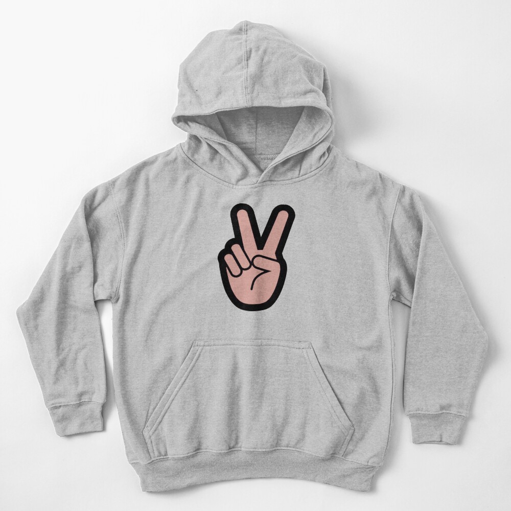 Pink Peace Sign Kids Pullover Hoodie By Moniquesb Redbubble - peace sign purple shirt roblox