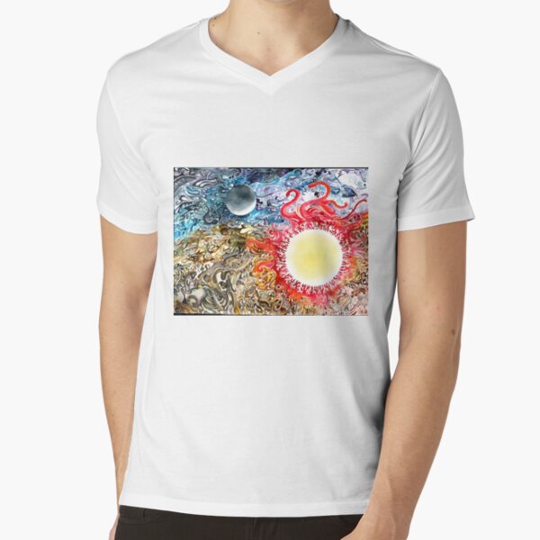 Earth Sky Heat V-Neck T-Shirt