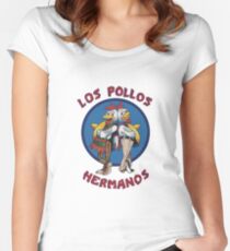 Breaking Hermanos Fitted Scoop T-Shirt