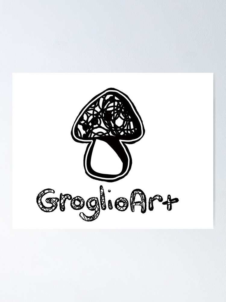 Alternate view of GroglioArt Mushroom Poster